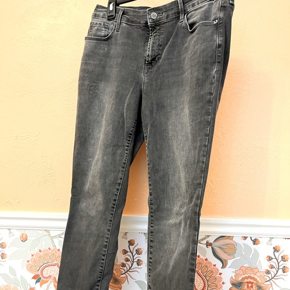 Old Navy Mid Rise Size 10 Gray Jeans - Picture 5 of 6